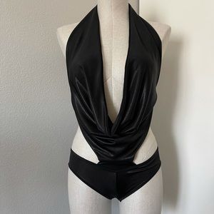 Hottie Black One Piece Swimsuit